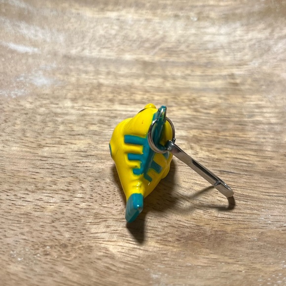 The Little Mermaid Flounder Bell Charm with Spring Hook - Picture 10 of 12